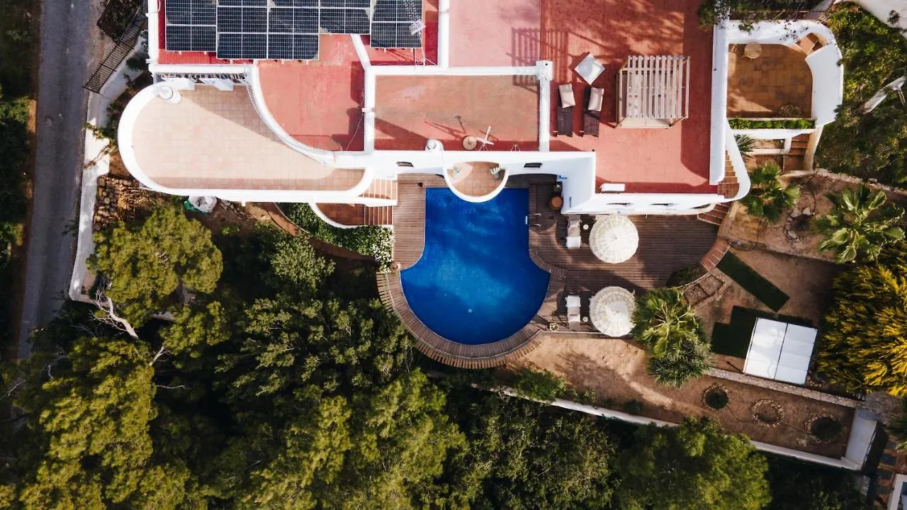 Large Villa On Ibiza West Coast With Pool & Sunset View - Nirvana كالا تاريدا