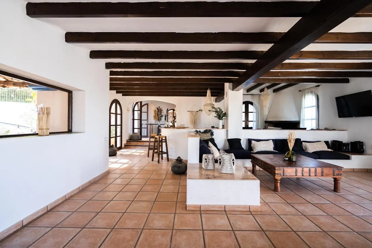 Large Villa On Ibiza West Coast With Pool & Sunset View - Nirvana كالا تاريدا