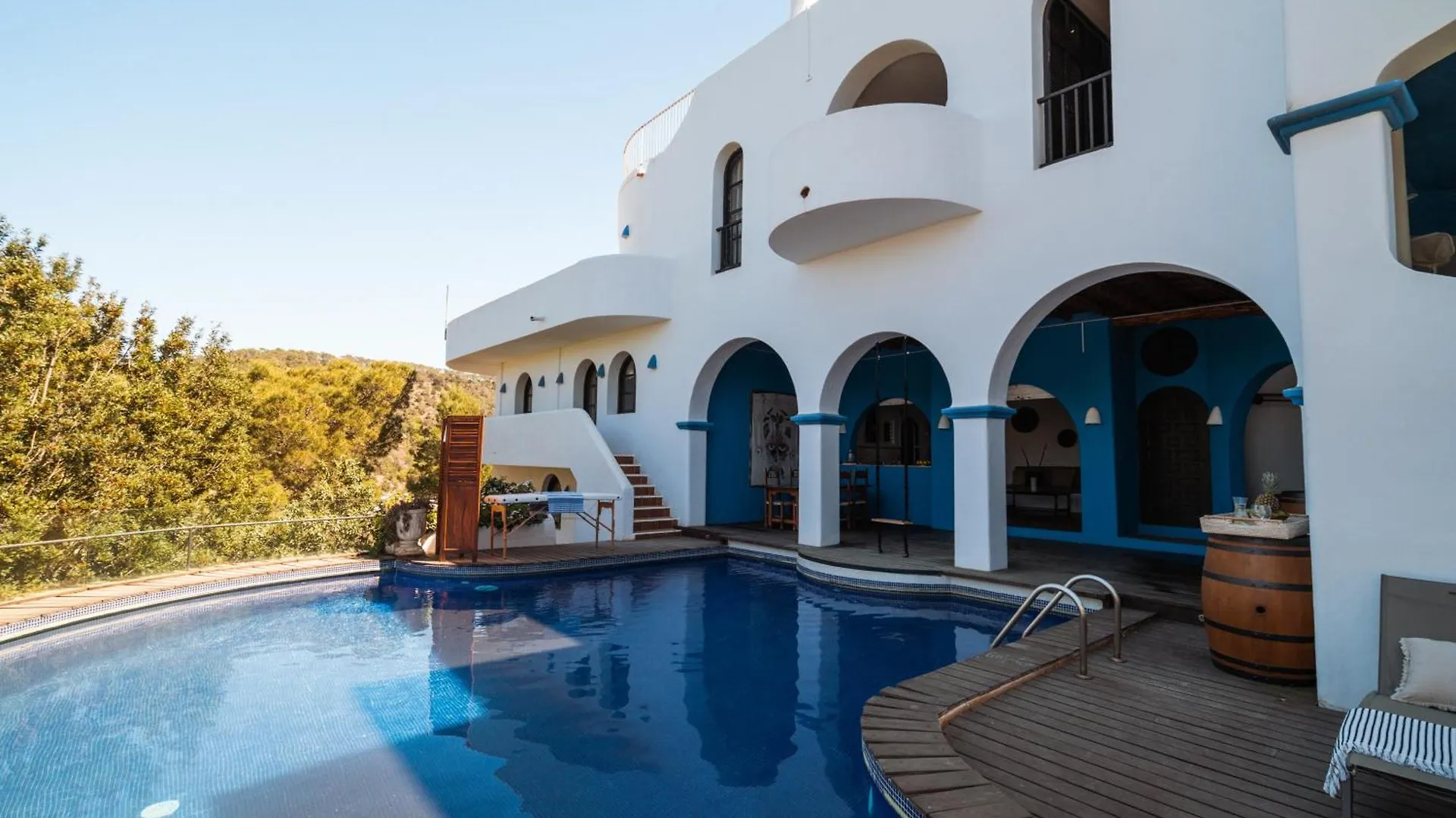 Large Villa On Ibiza West Coast With Pool & Sunset View - Nirvana كالا تاريدا إسبانيا