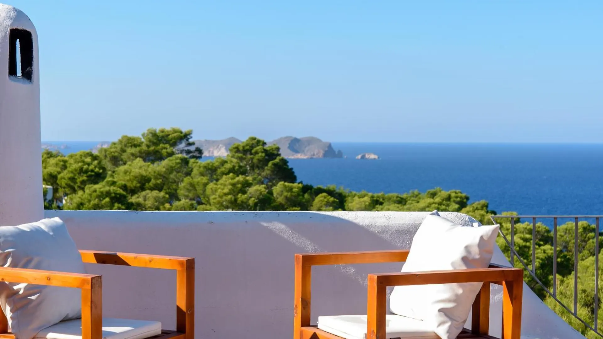 Large Villa On Ibiza West Coast With Pool & Sunset View - Nirvana كالا تاريدا