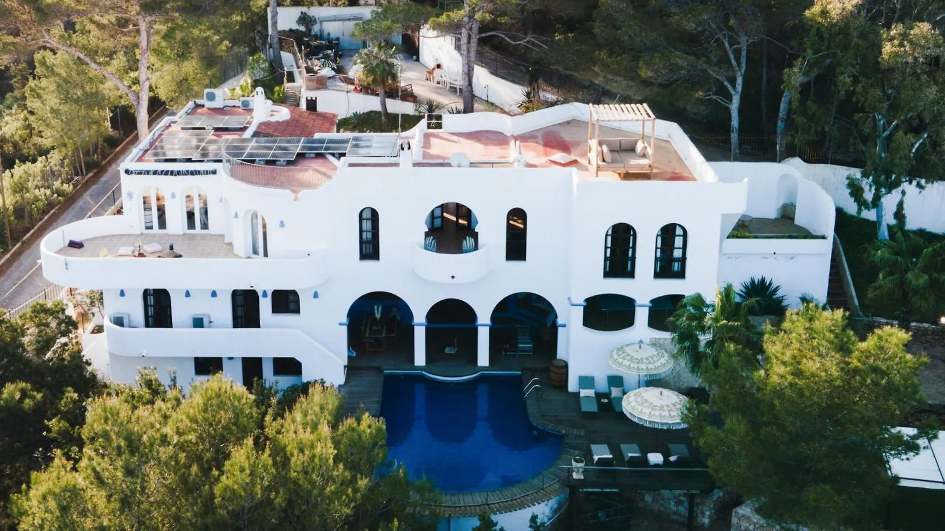 Large Villa On Ibiza West Coast With Pool & Sunset View - Nirvana كالا تاريدا